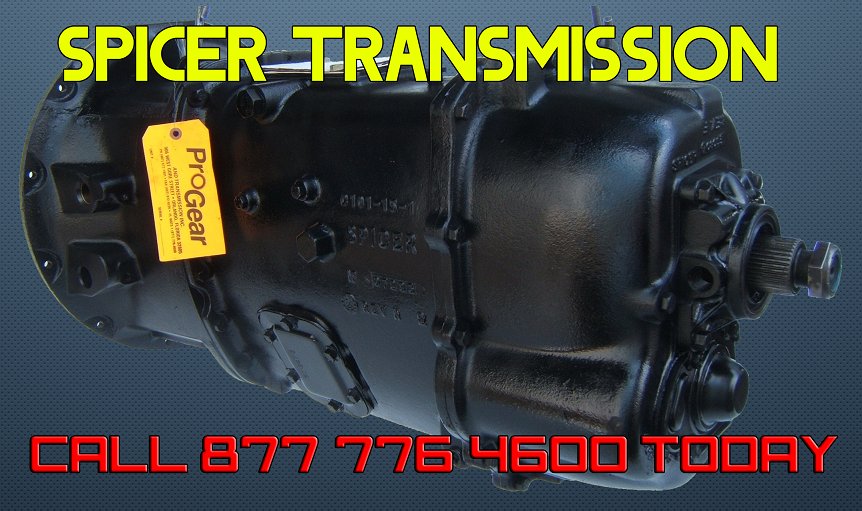 Spicer transmission tagged at Pro Gear